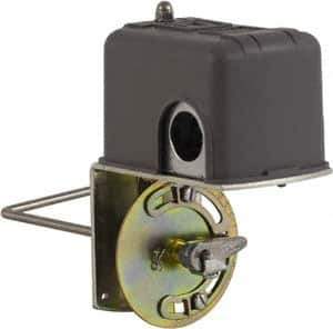 Square D - 1 NEMA Rated, DPST, Float Switch Pressure and Level Switch - 575 VAC, Line-Load-Load-Line Terminal - USA Tool & Supply