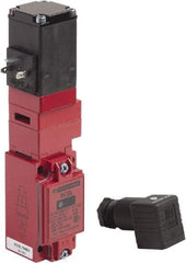 Telemecanique Sensors - 2NC/NO Configuration, 300 VAC, 10 Amp, Key Safety Limit Switch - 1.73 Inch Deep x 7.64 Inch High, IP67 Ingress Rating - USA Tool & Supply