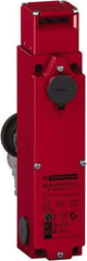 Telemecanique Sensors - 2NO/NC Configuration, 300 VAC, 10 Amp, Key Safety Limit Switch - 1.73 Inch Deep x 7.64 Inch High, IP67 Ingress Rating - USA Tool & Supply