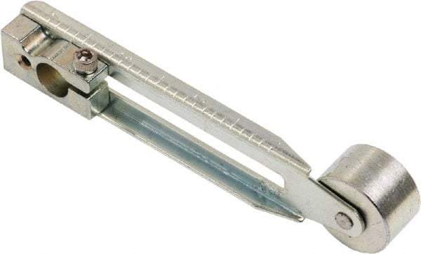 Square D - 0.88-4 Inch Long, Steel Body, Limit Switch Lever Arm - Iron Roller, For Use with Limit Switches - USA Tool & Supply