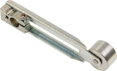 Square D - 0.88-4 Inch Long, Steel Body, Limit Switch Lever Arm - Iron Roller, For Use with Limit Switches - USA Tool & Supply