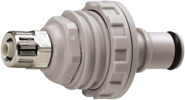 CPC Colder Products - 1/4" Nominal Flow, Male, Nonspill Quick Disconnect Coupling - 120 Max psi, 32 to 160°F, Polypropylene Coupling - USA Tool & Supply