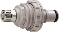 CPC Colder Products - 1/4" Nominal Flow, Male, Nonspill Quick Disconnect Coupling - 120 Max psi, 32 to 160°F, Polypropylene Coupling - USA Tool & Supply