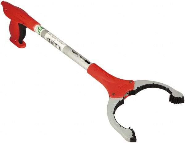 Unger - 18" Long Trash Pick Up Tool - Aluminum - USA Tool & Supply