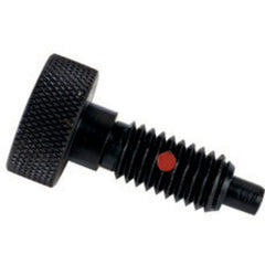 1/4-20 STL KNURLD KNB PLGR NON LOCK - USA Tool & Supply