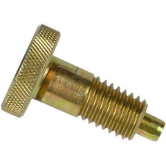 1/2-13 STL KNURLD KNB PLGR LOCK - USA Tool & Supply