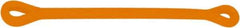 The Perfect Bungee - Boat Snubber with 3/4" Eyelet - 24" OAL, Safety Orange - USA Tool & Supply