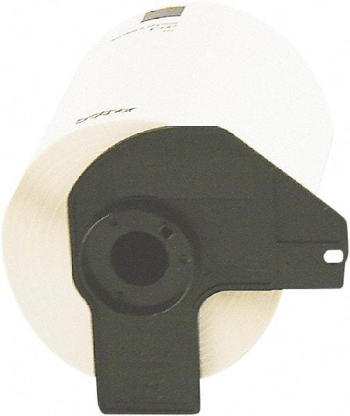 Brother - 6" Wide x 6" Long, White Paper Shipping Label - For Label Maker - USA Tool & Supply