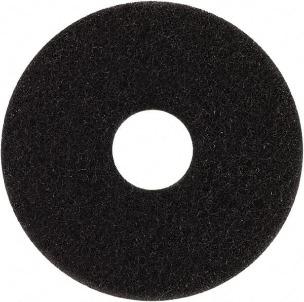 Oreck - Scrubbing Pad - 12" Machine, Black Pad, Abrasive - USA Tool & Supply