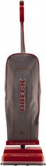 Oreck - Upright Vacuum Cleaner - 12" Cleaning Width, Ergonomic Handle - USA Tool & Supply