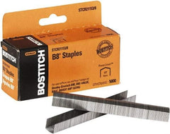 Stanley Bostitch - 0.38" Leg Length, Steel Standard Staples - 45 Sheet Capacity, For Use with Bostitch B8 Staplers - USA Tool & Supply