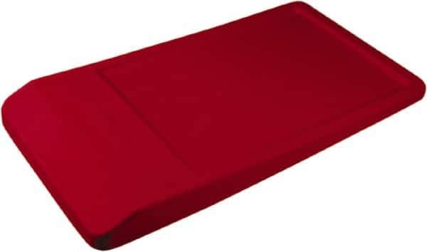 Remco - Red Polyethylene Tote Container - Nesting, 32" Long x 56" Wide x 4.3" High - USA Tool & Supply