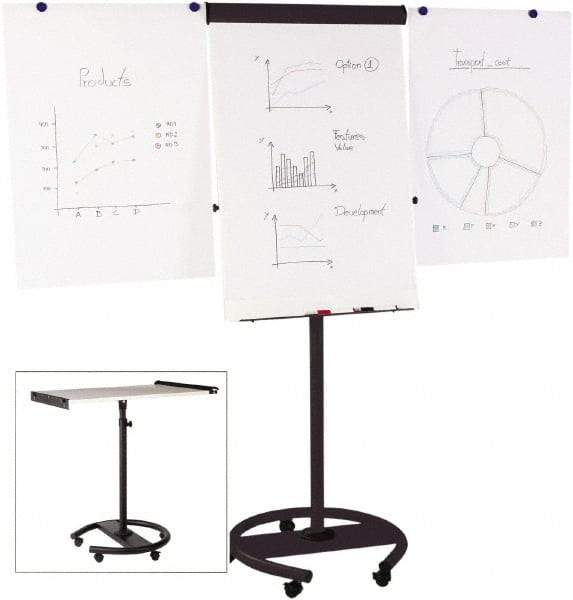 MasterVision - Magnetic Dry Erase Easel - 41" High - USA Tool & Supply