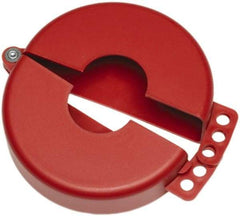 Ability One - 2-1/2 to 5" Handle, Gate Valve Lockout - USA Tool & Supply