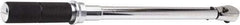 GearWrench - 1/2" Drive Micrometer Torque Wrench - 30 Ft/Lb to 250 Ft/Lb Torque, 24" OAL, 1.4 N/m Graduation, Teardrop Ratchet Head - USA Tool & Supply