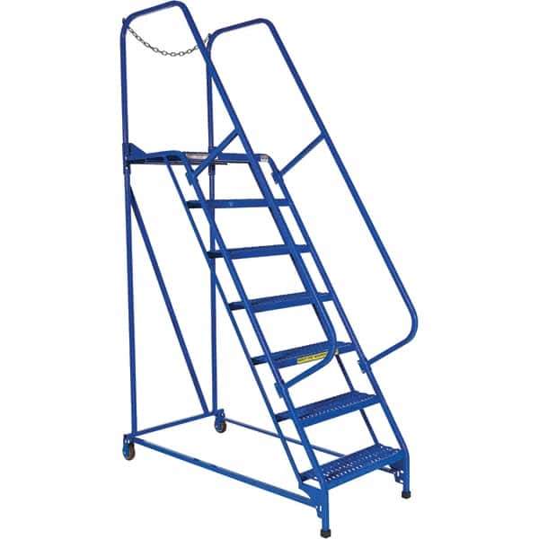 Vestil - Maintenance Ladder - Blue, Use with Ladders Above 32' - USA Tool & Supply
