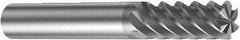 Sandvik Coromant - 8mm, 6 Flute, Single End, Solid Carbide, Corner Chamfer End Mill - 63mm OAL, Right Hand Flute, 19mm LOC, Right Hand Cut - USA Tool & Supply