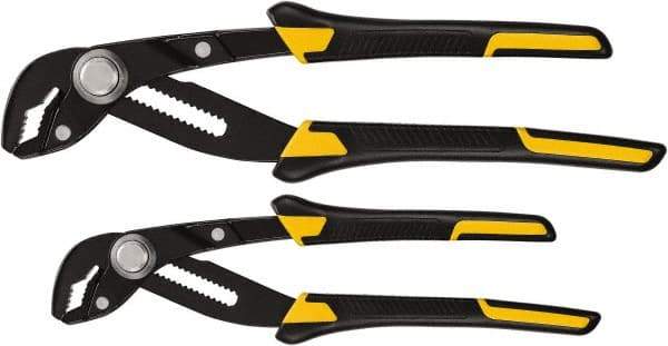 DeWALT - 2 Piece Locking Plier Set - Comes in Blister Pack - USA Tool & Supply