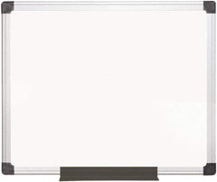 MasterVision - 24" High x 36" Wide Dry Erase - Melamine - USA Tool & Supply