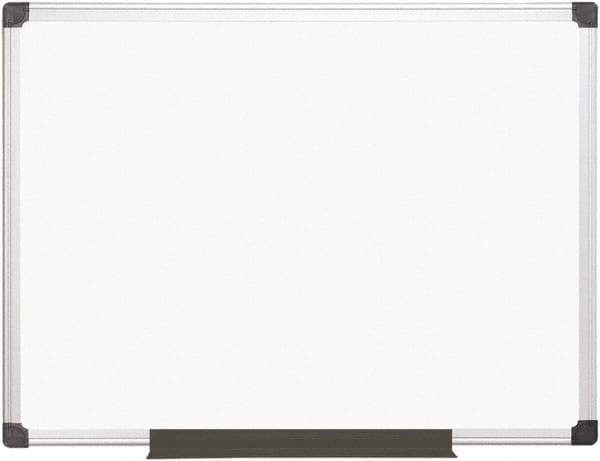 MasterVision - 36" High x 48" Wide Magnetic Dry Erase Board - Steel - USA Tool & Supply