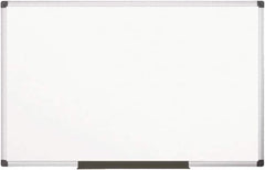 MasterVision - 48" High x 96" Wide Magnetic Dry Erase Board - Porcelain/Steel - USA Tool & Supply
