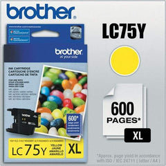 Brother - Yellow Ink Cartridge - Use with Brother MFC-J280W, J425W, J430W, J435W, J5910DW, J625DW, J6510DW, J6710DW, J6910DW, J825DW, J835DW - USA Tool & Supply