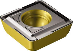 Sandvik Coromant - 880060410 GT Grade 4334 Carbide Indexable Drill Insert - TiCN/Al2O3/TiN Finish, Square, 10.65mm Inscribed Circle - USA Tool & Supply