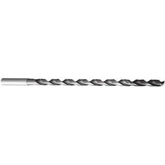 Sandvik Coromant - 7/16" 140° 2-Flute Solid Carbide Extra Length Drill Bit - USA Tool & Supply