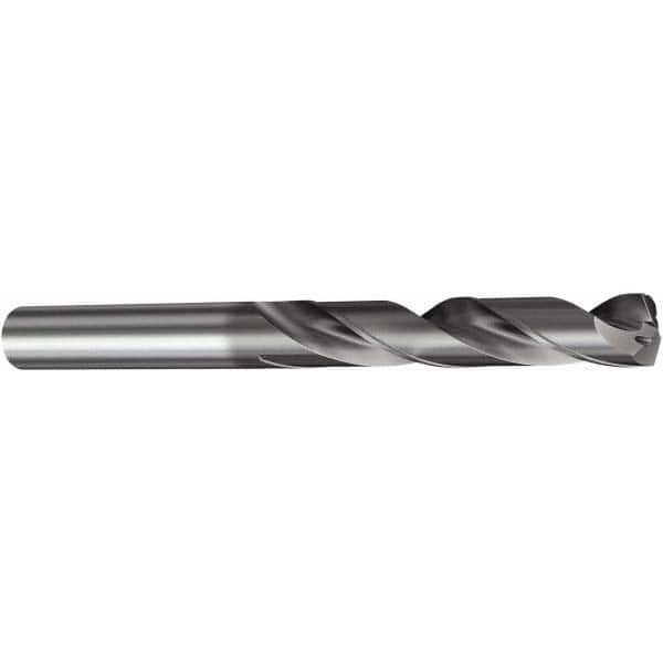 Sandvik Coromant - 10.4mm 140° Spiral Flute Solid Carbide Screw Machine Drill Bit - USA Tool & Supply