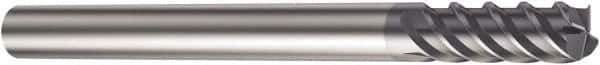 Sandvik Coromant - 16mm, 4 Flute, Single End, Solid Carbide, 2mm Corner Radius End Mill - 112mm OAL, Right Hand Flute, 16mm LOC, Right Hand Cut - USA Tool & Supply