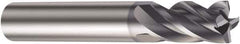 Sandvik Coromant - 25mm, 4 Flute, Solid Carbide, Corner Radius End Mill - 121mm OAL, 35° Helix, Right Hand Flute, 32.5mm LOC, Right Hand Cut - USA Tool & Supply