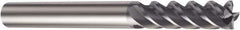 Sandvik Coromant - 12mm, 4 Flute, Solid Carbide, Corner Radius End Mill - 100mm OAL, 45° Helix, Right Hand Flute, 40mm LOC, Right Hand Cut - USA Tool & Supply