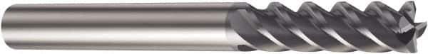 Sandvik Coromant - 20mm, 5 Flute, Single End, Solid Carbide, Corner Chamfer End Mill - 125mm OAL, Right Hand Flute, 55mm LOC, Right Hand Cut - USA Tool & Supply