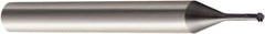 Sandvik Coromant - M2x0.4 Metric, 0.061" Cutting Diam, Solid Carbide Helical Flute Thread Mill - Internal Thread, 1mm LOC, 57mm OAL, 6mm Shank Diam - USA Tool & Supply