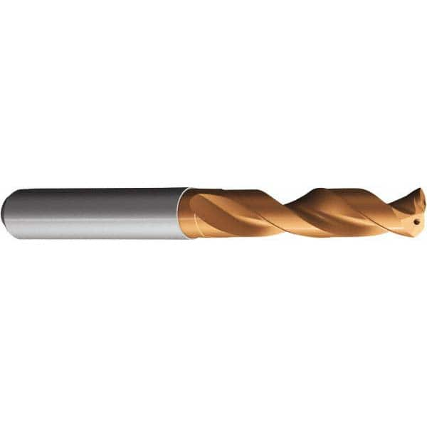 Sandvik Coromant - 6.9mm 140° Spiral Flute Solid Carbide Screw Machine Drill Bit - USA Tool & Supply