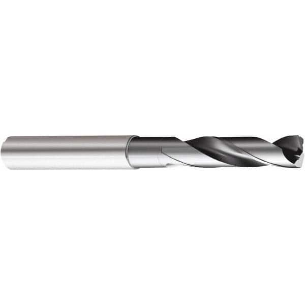 Sandvik Coromant - #28 150° Spiral Flute Solid Carbide Screw Machine Drill Bit - USA Tool & Supply