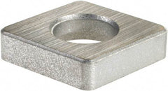Sandvik Coromant - 3/4" Inscribed Circle, Toolholder Shim for Indexables - 1/4" Thick, 171.31 Shim Style, Positive Rake, Left Hand, Right Hand Cut - USA Tool & Supply