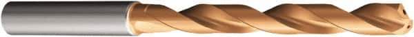 Sandvik Coromant - 13mm, 140° Point, Solid Carbide Taper Length Drill Bit - TiAlN Finish, 123mm Flute Length, 170mm OAL, Series CoroDrill 860 - USA Tool & Supply