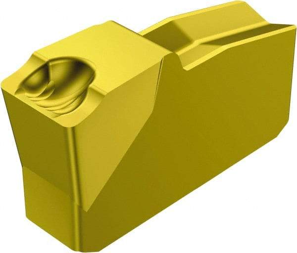 Sandvik Coromant - 20N151.2 5G Grade 235, 1.85mm Cutting Width Carbide Grooving Insert - Neutral, TiCN/TiN Finish - USA Tool & Supply