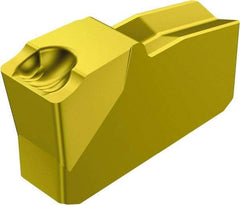 Sandvik Coromant - 20N151.2 5G Grade 235, 1.85mm Cutting Width Carbide Grooving Insert - Neutral, TiCN/TiN Finish - USA Tool & Supply