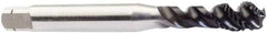 Sandvik Coromant - 7/8-14 UNF 4 Flute 3B Modified Bottoming Spiral Flute Tap - Powdered Metal, CoolTop Finish, 5.5118" OAL, Right Hand Flute, Right Hand Thread, Series CoroTap 300 - USA Tool & Supply