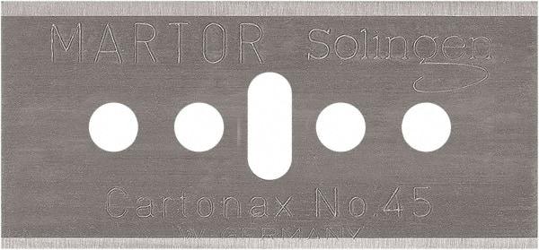 Martor USA - Carbon Steel, Replacement Blade - 1.53" Long - USA Tool & Supply