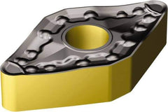 Sandvik Coromant - DNMM442 PR Grade 4335 Carbide Turning Insert - TiCN/AI2O3/TiN Finish, 55° Diamond, 1/2" Inscr Circle, 1/4" Thick, 1/32" Corner Radius - USA Tool & Supply