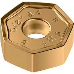 Walter - F27 Grade WKP25S Milling Insert - 4.6mm Thick, 14.5mm Inscribed Circle, 0.8mm Corner Radius - USA Tool & Supply