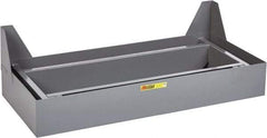 Little Giant - 25 Gal Sump, Steel Spill Deck or Pallet - 45-1/4" Long x 20-1/4" Wide x 13-1/4" High - USA Tool & Supply