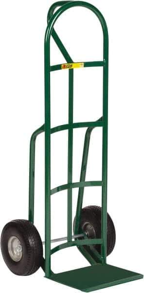 Little Giant - 600 Lb Capacity 49" OAH Hand Truck - Loop Handle, Steel, Flat-Free Microcellular Foam Wheels - USA Tool & Supply