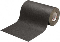 Ability One - Black Solid Color Anti-Slip Vinyl Tape - 24" Wide x 60' Long x 0.028" Thick, General Traffic - USA Tool & Supply