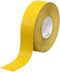 Ability One - Black Solid Color Anti-Slip Vinyl Tape - 6" Wide x 60' Long x 0.036" Thick, General Traffic - USA Tool & Supply