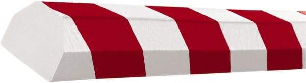 PRO-SAFE - Polyurethane Foam Type CC Surface Guard - Red/White - USA Tool & Supply