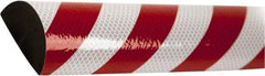 PRO-SAFE - Polyurethane Foam Type C+ Surface Guard - Red/White - USA Tool & Supply